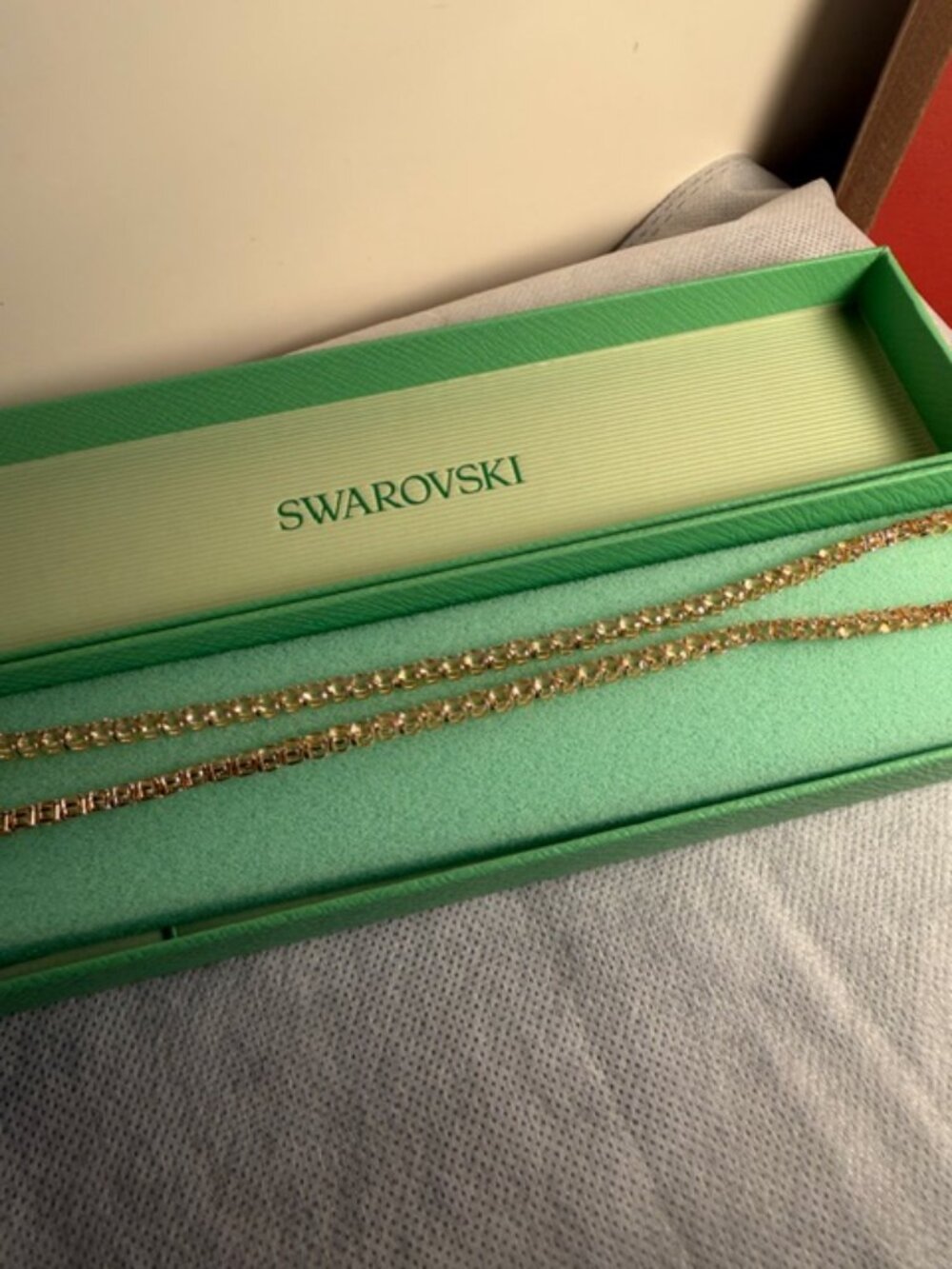 SWAROVSKI MATRIX TENNIS NECKLACE